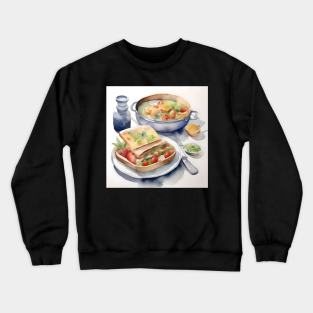 Be Kind to Food Servers Month Crewneck Sweatshirt